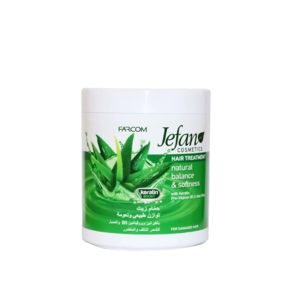 حمام زيت جفان بخلاصة الصبار - Jefan Aloe Vera Hair Treatment